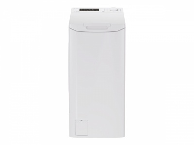 Candy Washing Machine | TCA283D2-S | Energy efficiency class D | Top loading | Washing capacity 8 kg | 1200 RPM | Depth 60 cm | Width 41 cm | Display | Digit | White