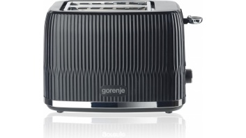 Gorenje Toaster | T850DPB | Number of slots 2 | Housing material Plastic | Black