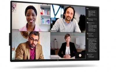 Dell | P5525QC | 55 " | IPS | 4K UHD | 16:9 | 60 Hz | 8 ms | 3840x 2160 pixels | 400 cd/m² | HDMI ports quantity 2