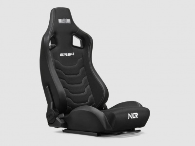 Next Level Racing | SIMAERO Mesh Fabric | Reclining Seat | ERS4 Elite Fabric & SimAero Mesh Edition | Black