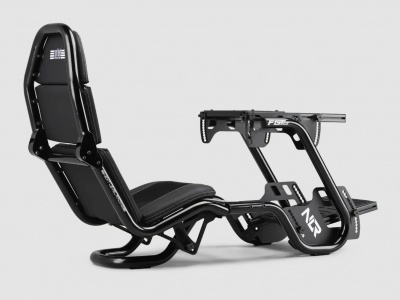 Next Level Racing | Steel | Racing Simulator Cockpit | F-GT Pro Formula and GT Grey Edition | Grey