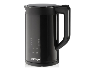 Gorenje Kettle | K17DWDII | Electric | 2200 W | 1.7 L | Stainless Steel | 360° rotational base | Black