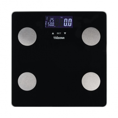 Tristar Personal Scale | WG-2442 | Maximum weight (capacity) 150 kg | Accuracy 100 g | Body Mass Index (BMI) measuring | Black