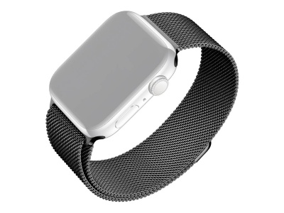 Fixed | Mesh Strap for Apple Watch 42/44/45/46/49mm | 42 mm, 44 mm, 45 mm, 46 mm, 49 mm | Black