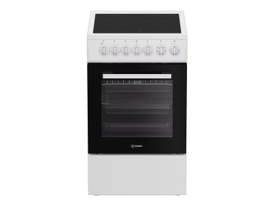 INDESIT Cooker | IS5V5GSW/P | Hob type Ceramic | Oven type  Electric | White | Width 50 cm | Depth 60 cm | 55 L