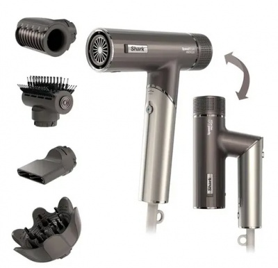 Shark HD542EU SpeedStyle Pro Flex 4-in-1 - Mokka/silver | Shark