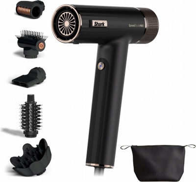 Shark HD752EU SpeedStyle Pro 5in1 Hairdryer Black | Shark