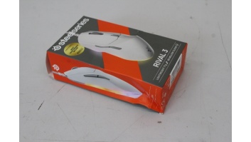 SALE OUT. Steelseries Rival 3 Gen 2 Gaming Mouse, White | SALE OUT. SteelSeries Gaming Mouse | Rival 3 Gen 2 | Wired | White | DAMAGED PACKAGING