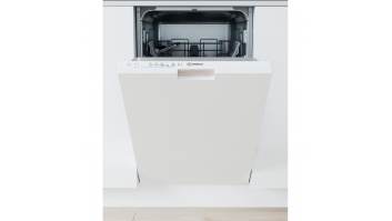 INDESIT Dishwasher | IN2ID10CS80 | Built-in | Width 44.8 cm | Number of place settings 10 | Number of programs 5 | Energy efficiency class D | White