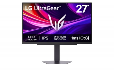 LG | 27G810A-B | 27 " | IPS | UHD | 16:9 | 180 Hz | 1 ms | 3840 x 2160 pixels | 400 cd/m² | HDMI ports quantity 2