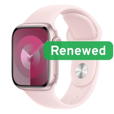 Grade B | Apple Watch Series 9 LTE 41mm | 1.69" Retina OLED LTPO | LTE | Pink | watchOS | Apple Renew