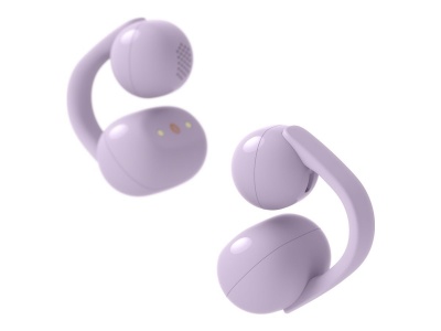 Sony | Earbuds | LinkBuds WF-LC900 Clip | Bluetooth | Open-Ear | Wireless | Lavender