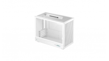 Deepcool Case | CH160 PLUS WH | White | Micro ATX | Power supply included No