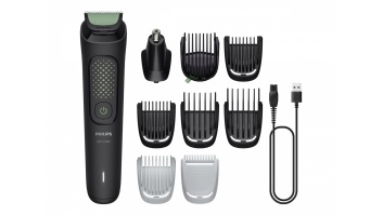 Philips All-in-One Hair Trimmer | MG3945/15 3000 Series | Cordless | Number of length steps 12 | Black