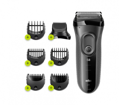 Braun Shave&Style Shaver | 3000BT Series 3 | Operating time (max) 45 min | NiMH | Black