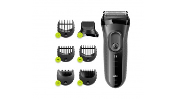 Braun Shave&Style Shaver | 3000BT Series 3 | Operating time (max) 45 min | NiMH | Black