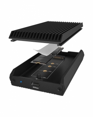 Icy Box Enclosure M.2 40 Gbps