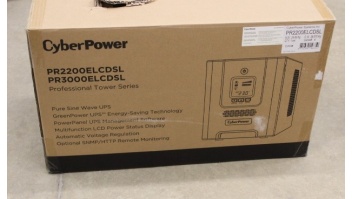 SALE OUT. CyberPower Smart App UPS Systems | PR2200ELCDSL | 2200 VA | 1980 W | DAMAGED PACKAGING