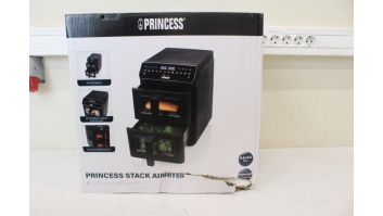SALE OUT. Princess Double Stack Airfryer | 182490 | Power 3000 W | Capacity 11.2 L | Black | DAMAGED PACKAGING
