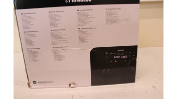 SALE OUT. Princess Double Basket Airfryer | 182068 | Power 2400 W | Capacity 8 L | Black | DAMAGED PACKAGING, SCRATCHES ON CORPUS