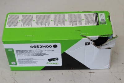 SALE OUT. Lexmark 66S2H00 | Cartridge CollecReturn Program (LRP) | Toner cartridge | Black & white | DAMAGED PACKAGING, SCRATCHED