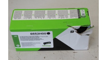SALE OUT. Lexmark 66S2H00 | Cartridge CollecReturn Program (LRP) | Toner cartridge | Black & white | DAMAGED PACKAGING, SCRATCHED