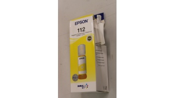 SALE OUT. Epson 112 EcoTank Pigment Yellow ink bottle | SALE OUT. Epson 112 EcoTank Pigment | C13T06C44A | Ink Bottle | Yellow | DAMAGED PACKAGING