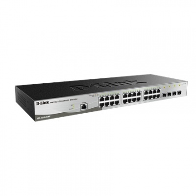 D-Link | Metro Ethernet Switch | DGS-1210-28/ME | Managed L2 | Rack mountable | Gigabit Ethernet (copper) ports quantity 24 | SFP ports quantity 4 | Power supply type Single | 24 month(s)
