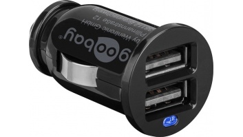 Goobay | Goodbay Dual USB car charger 2,1A | 5 V