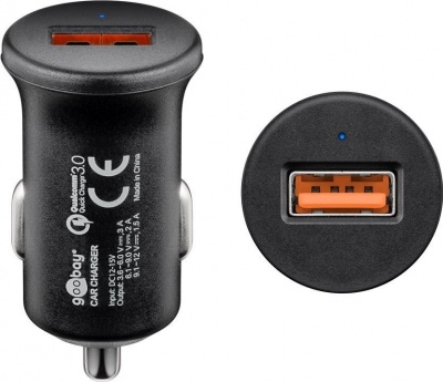 Goobay | Quick Charge QC3.0 USB car fast charger | USB 2.0 Female (Type A)