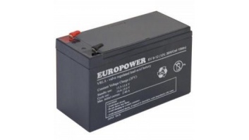 BATTERY 12V 9AH VRLA/EV9-12 T2 EUROPOWER EMU