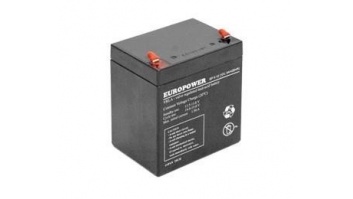 BATTERY 12V 5AH VRLA/EP5-12T2 EUROPOWER EMU