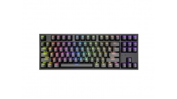 Genesis | THOR 404 TKL | Mechanical Gaming Keyboard | Wired | US | RGB | Black | USB-A | Gateron Yellow Pro