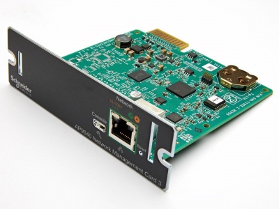 Schneider Electric Device monitoring and control, network management cards, NMC3, secure remote UPS monitoring and control | AP9640