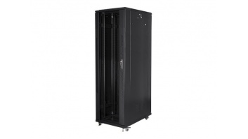 Lanberg | Rack cabinet 19" free-standing 42U/800x1000 (flat pack) | FF01-8042-12B | Black