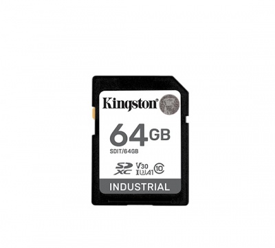 Kingston | Memory Card | SDIT/64GB | 64 GB | SD | Flash memory class Class 10, UHS-I, U3, V30, A1