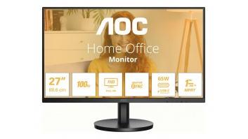AOC | 27B3CA2 | 27 " | IPS | FHD | 16:9 | 100 Hz | 1 ms | 1920 x 1080 pixels | 250 cd/m² | HDMI ports quantity 1 | Black