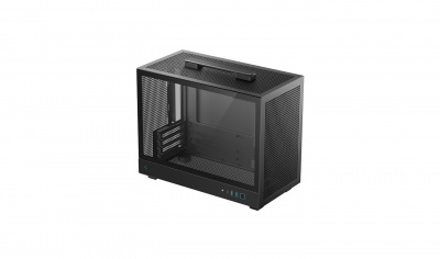 Deepcool Case | CH160 Plus | Black | Mini-ITX