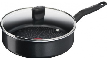 TEFAL Pot | H0563242 | 24 cm | Titanium | Grey | Lid included