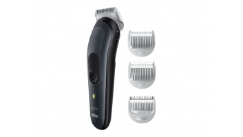 Braun Body Groomer | BG3340 | Cordless | Black/Grey