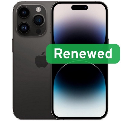 Grade C | Apple iPhone 14 Pro | 6.1" Super Retina XDR OLED | 5G | 1TB | Space Black | iOS | Apple Renewed