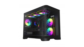Gamemax Case | HYPE-M BK | Black | Micro