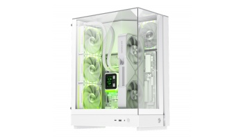 Gamemax Case | T20 WH | White | M-ATX