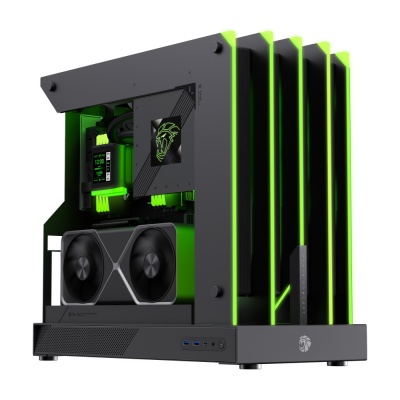 Gamemax Case | BLADE CONCEPT | Black | ATX