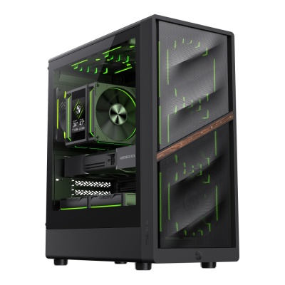Gamemax Case | AERIS 330 MB | Black | Mini Tower