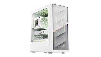 Gamemax Case | AERIS 330 MW | White | Mini Tower