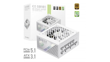 Gamemax Power Supply, 80 PLUS, Gold | GS 850G WH | 850 W