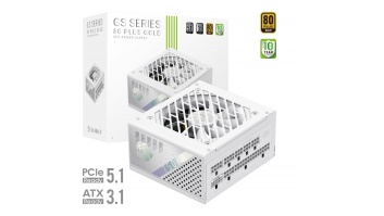 Gamemax Power Supply, 80 PLUS, Gold | GS 750G WH | 750 W