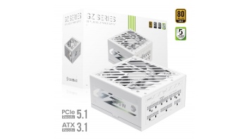 Gamemax Power Supply, 80 PLUS, Gold | GZ 850G WH | 850 W