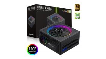 Gamemax Power Supply, 80 PLUS, Gold | RGB 750G | 750 W